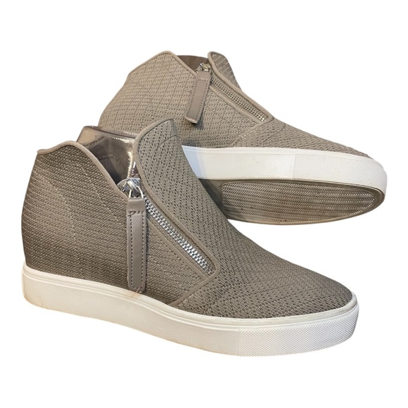 Women's Steve Madden Corso Hi Top Wedge Sneakers Ankle Boots Size 8 - Picture 1 of 8